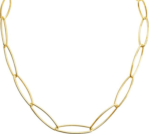 NK LINK PAPERCLIP CHAIN GOL